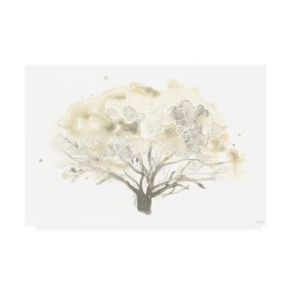 June Erica Vess 'Neutral Arbor Ii' Canvas Art, 12x19, Trademark Fine Art, Mfr#: WAG10392-C1219GG